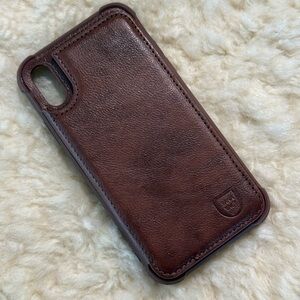 Brown Leather Phone Case